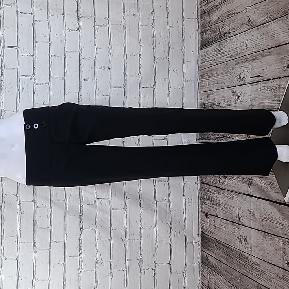 Wet Seal Black lowrise wide Leg Pants